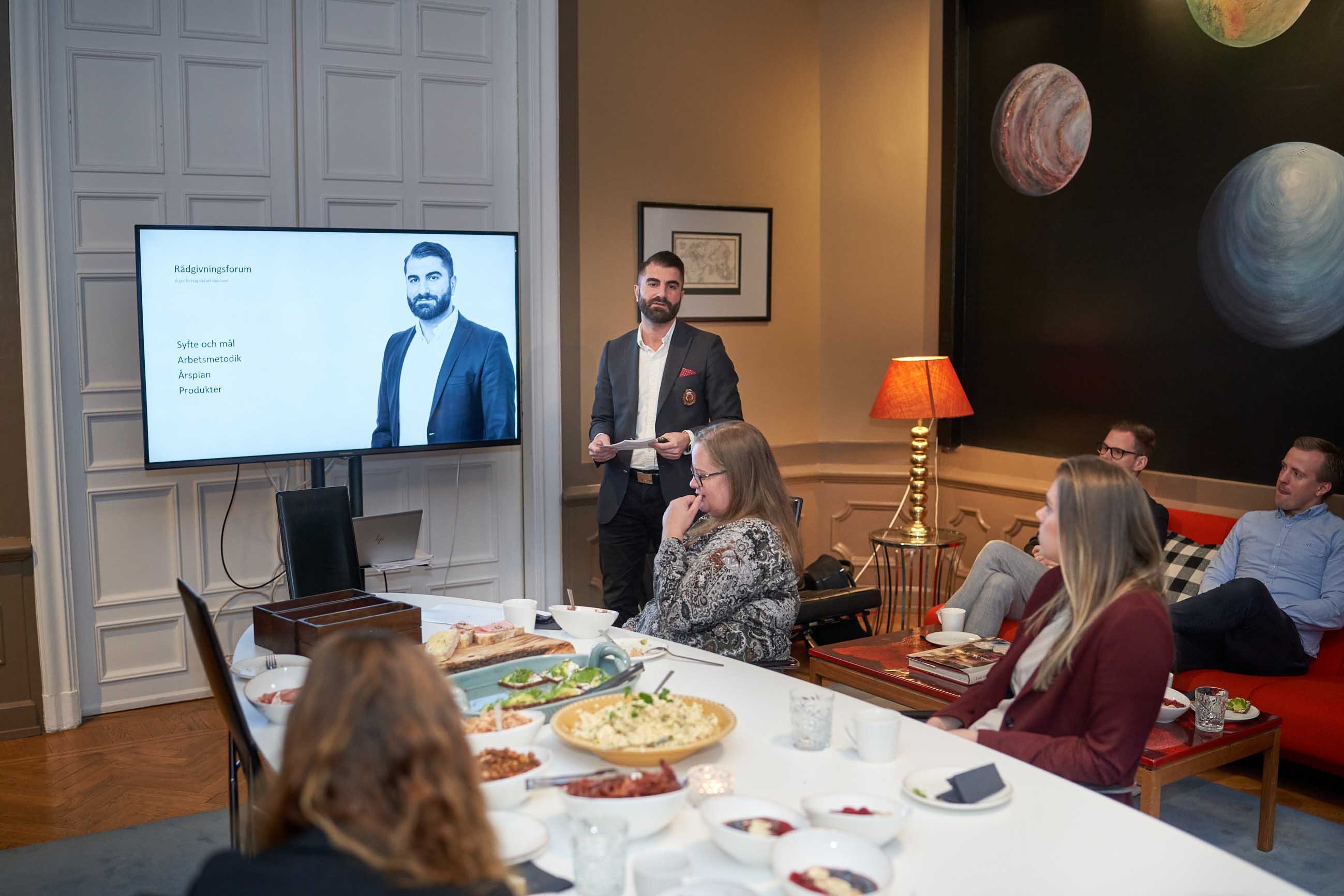 IPO notering av företag presentation
