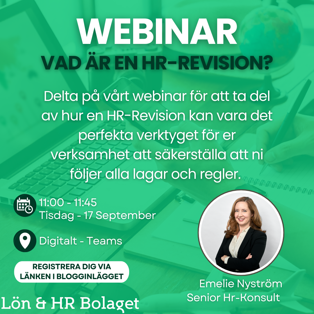 Webinar: Vad är en HR-Revision?