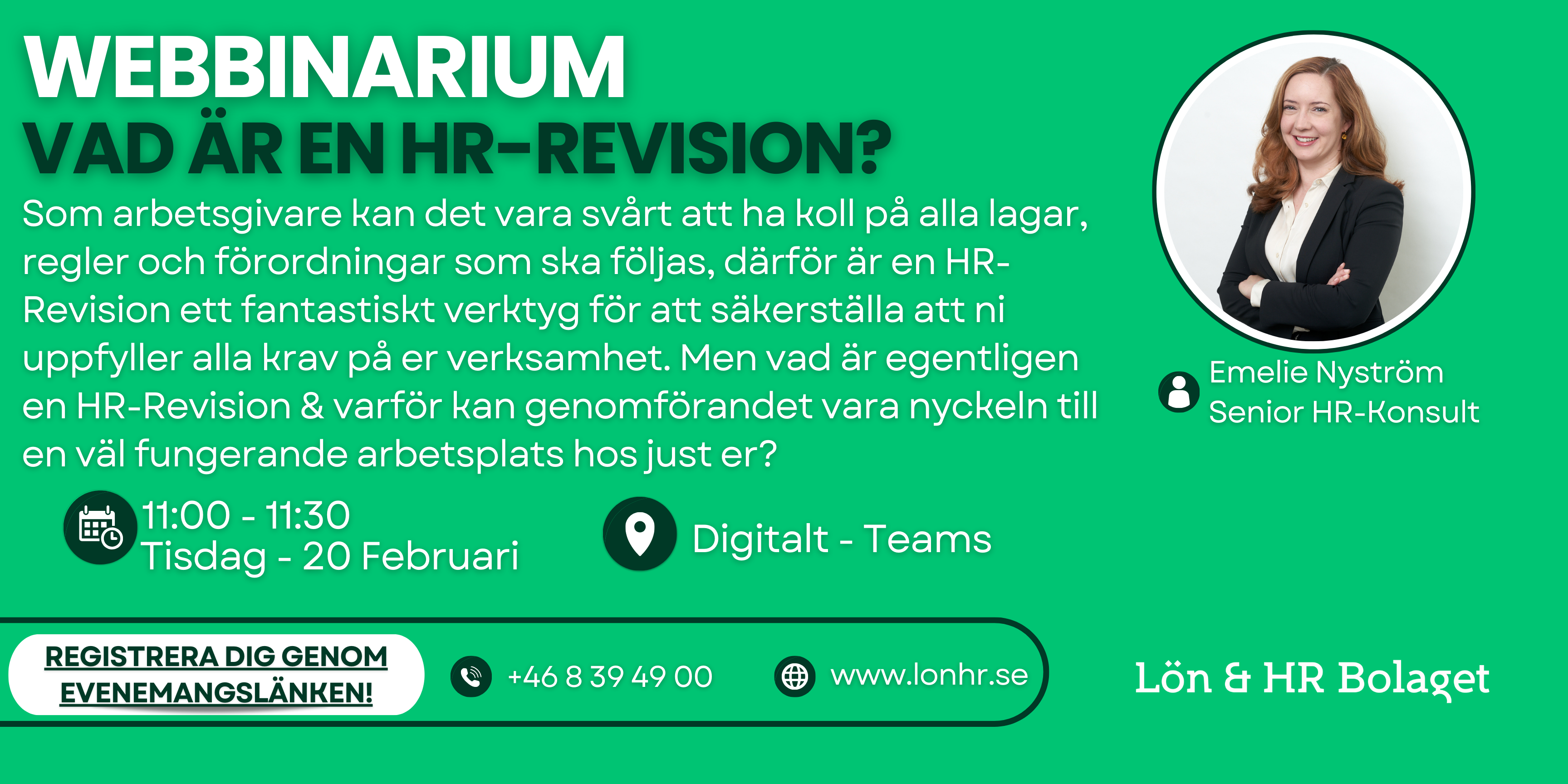 Webbinarium - HR-Revision